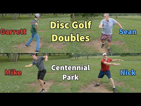 Disc Golf Doubles at Centennial Park! (alternate tees layout)