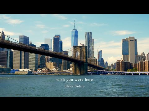 Elena Sidiro - wish you were here (Lyric Video)