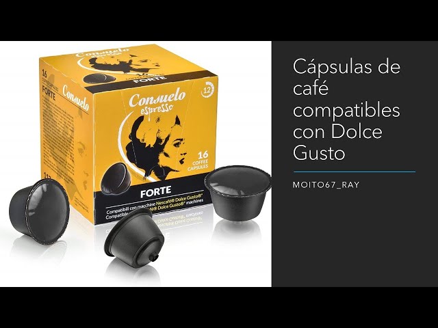 Vídeo relacionado con CAFÉ FORTALEZA Cápsulas Compatibles con Dolce Gusto, Sabor Café con Leche, con un Equilibrio Perfecto y Listo para Tomar, Pack 10 x 3 - Total 30 uds - Intensidad 7/13