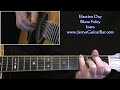 Blaze Foley Election Day Intro Guitar Lesson