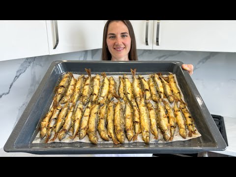 Мойва в Духовке Съедается как Семечки!!! / Мойва Самый Простой Рецепт / Fried Capelin Recipe