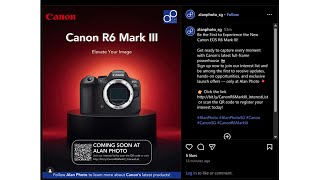 🔥 Leaked Canon R6 III Blows Minds — Sony Panics Over A7V?! 😱