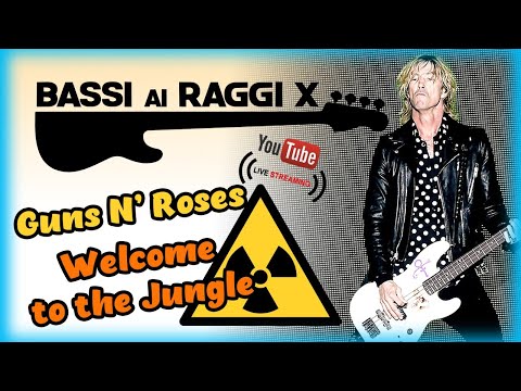 Bassi ai Raggi X - Guns N' Roses, "Welcome to the Jungle" bassline - Lezioni di Basso Elettrico