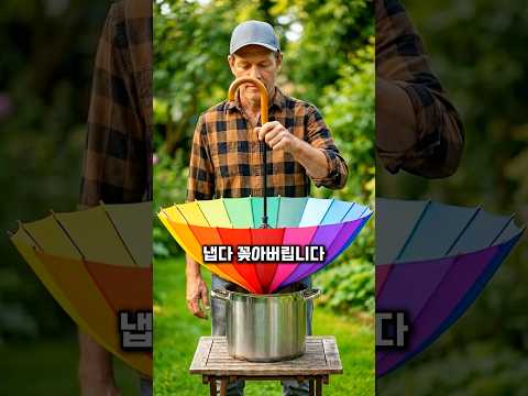 멀쩡한 우산을 냄비에 꽂아버리는 이유