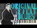 Thomas Fats Waller - Original E Flat Blues (Solo Jazz Blues Piano Synthesia)