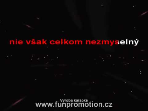 Peha - den medzi nedelou a pondelkom  ( karaoke )