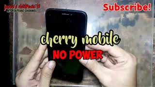 cherry mobile no power...