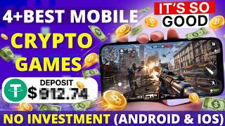 4 Best MOBILE Battleroyale Shooter Crypto Games That ACTUALLY PAYS! (A
