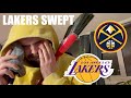 Lakers Fan Hits Rock Bottom After Getting Swept By Denver Nuggets