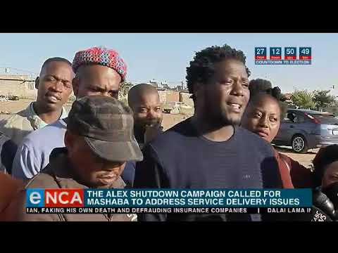 Herman Mashaba responds to Alex protests