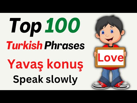 Learn Turkish - Top 100 Phrases in Turkish - Daily Dose Of Languages