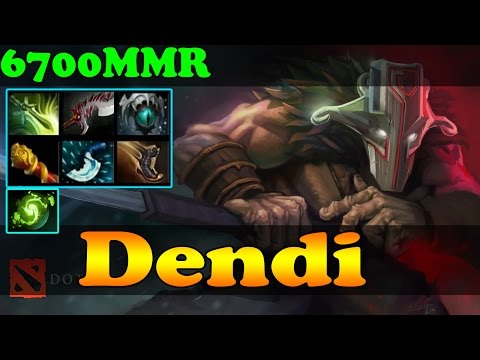 Dota 2 - Dendi 6700 MMR Plays Juggernaut Vol 1 - Ranked Match Gameplay!
