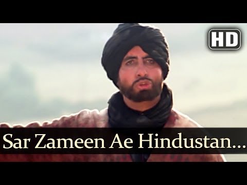 Sar Zameene Hindustan (HD) - Khuda Gawah Songs - Amitabh Bachchan - Sridevi