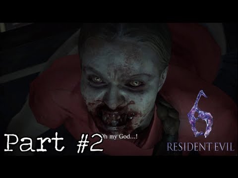 Resident Evil 6 - Leon Campaign Walkthrough (Part 2) - Chapter 1-2