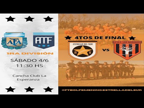 Estrella del Sur vs. SFDC Los Naranjos - Fútbol Femenino - Torneo Analía Anderson – Cuartos de Final