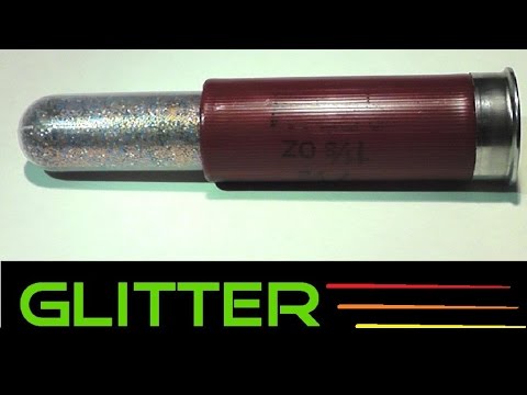 GLITTER-BOMB Shotgun Slugs - Fabulously Destructive?
