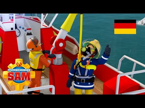 Feuerwehrmann Sam Deutsch | Ein Ausflug ins Wasser - Megawellen | Kinderfilme