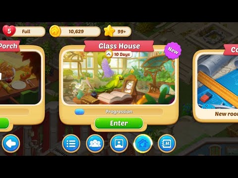 NEW ROOM CHALLENGE UNLOCKED   Glass House (part 1) Matchington Mansion