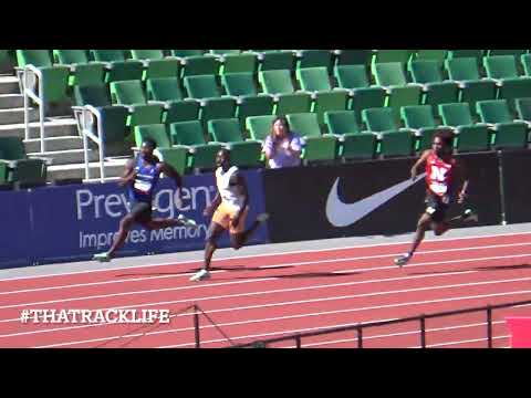 U20 Men's 200m finals.  2023 National Championships