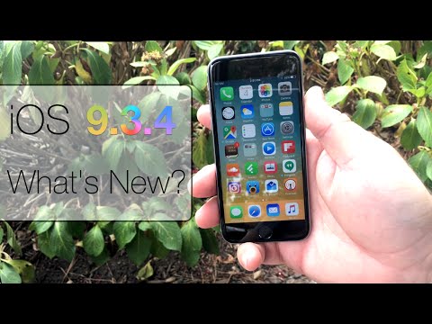 iOS 9.3.4 is Out! - What's New?