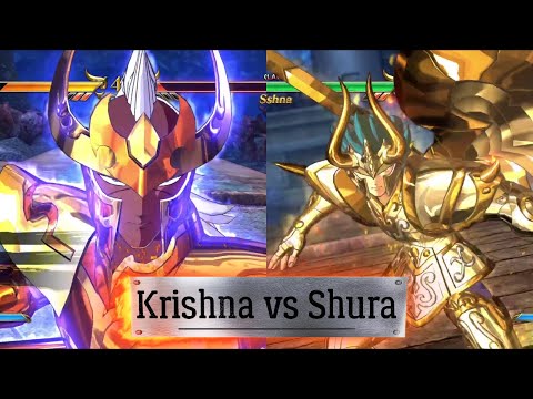 Saint Seiya: Soldiers Soul - Krishna vs Shura (God Cloth) (5 Round)