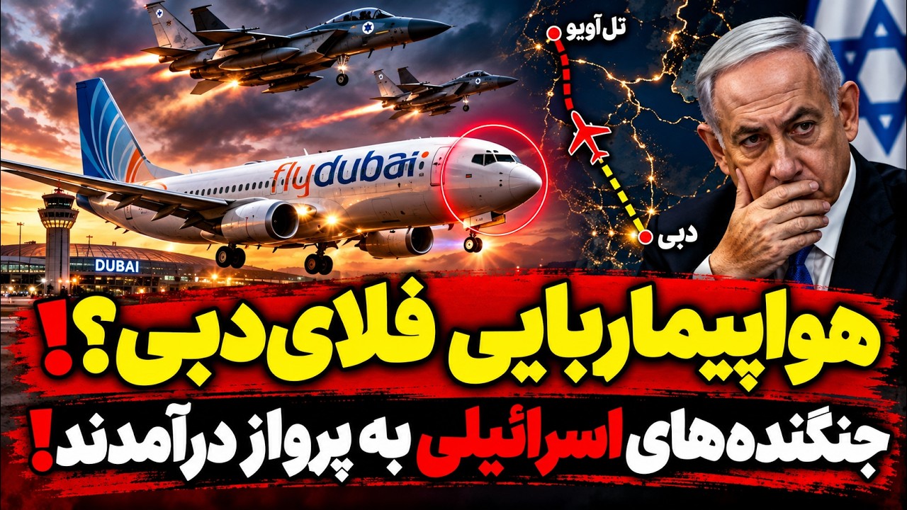 فوری | هواپیماربایی در پرواز دبی–تل‌آویو؟! شوک به اسرائیل!