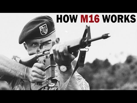 How M16 Rifle Works | XM16E1 | US Army Training Film | 1966