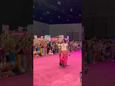 Adore Delano walking the Pink Carpet at DragCon LA 2024