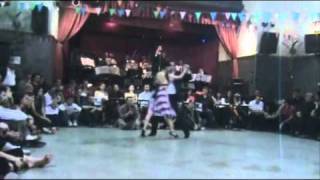 CECILIA CAPELLO Y DIEGO AMORIN CON LA ORQUESTA TIPICA SANS SOUCI 1/3