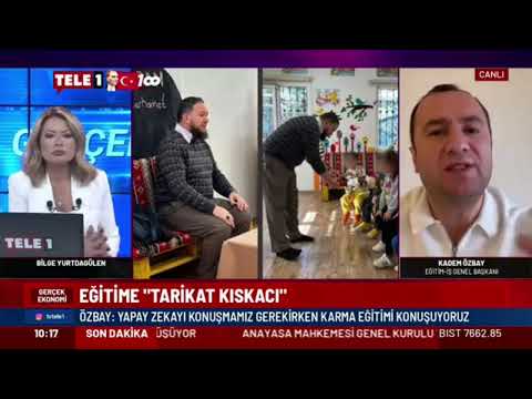 Genel Başkanımız Kadem Özbay, Tele 1 Tv`de Bilge Yurtdagülen`in canlı yayın konuğu oldu ve sorularını yanıtladı.21/12/2023 | EĞİTİM İŞ
