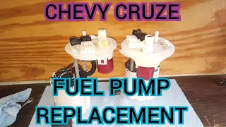 Chevrolet Cruze fuel pump replacement