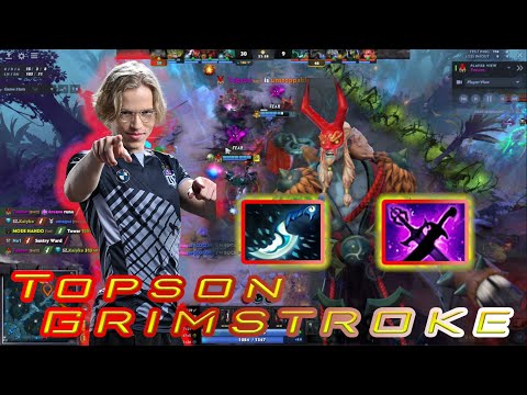 Topson MID Grimstroke (17/4/11) Dota 2 Highlights