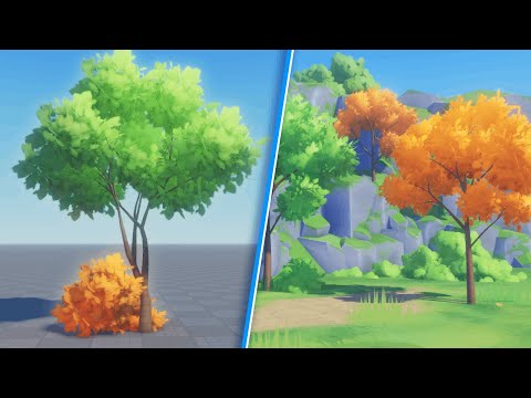 How to make Stylized Trees [NEW METHOD] {Tutorial} (Roblox Studio)