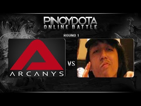 Arcanys Gaming vs MUFC Naga - PinoyDotA Online Battle