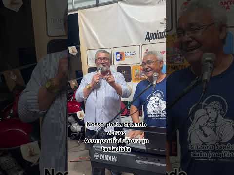Festejos de Santo Antônio de Lisboa-PI- o poeta Zé Viola da show de improviso