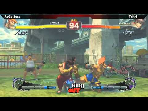 Ring Out Night Impact #26 - SF4 Demi Finale - Tritri (Guy) vs [Rage] Seratna (Adon)