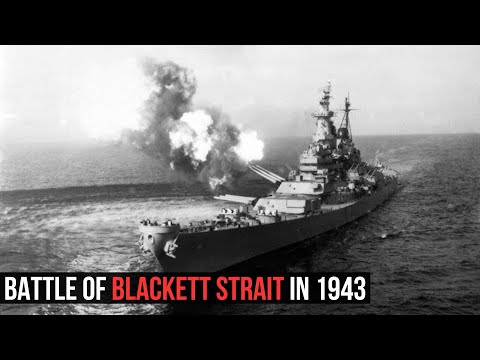 Night of Fire at Blackett Strait