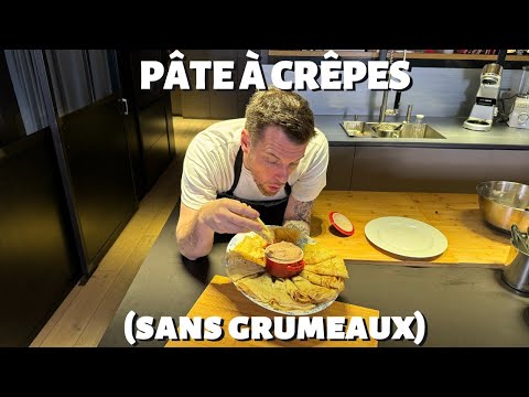 RECETTE DE NORBERT : PÂTE À CRÊPES SANS GRUMEAUX !
