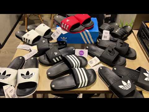 Adidas Adilette 3 Stripes Cloud Foam Classics Coffee White (Grade 8A) product video