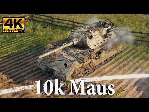 Maus Epic Battle | 10261 dmg 5200 Block 7 Kills 1526 exp | World of Tanks Ultra HD 4K