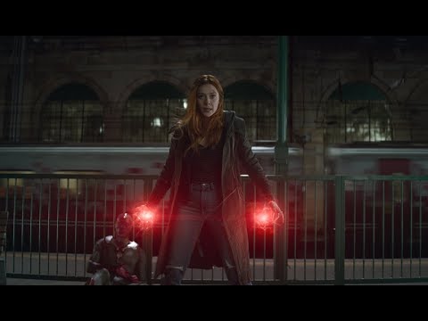 Scarlet Witch & Vision vs The Black Order | The Avengers: Infinity War (2018)