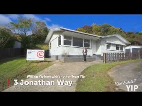 3 Jonathan Way, Paparangi, Wellington, 3 Schlafzimmer, 1 Badezimmer, House