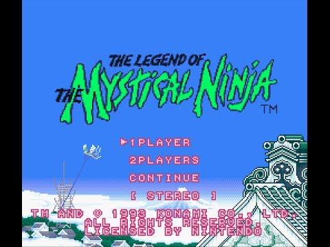 The Legend of the Mystical Ninja (Ganbare Goemon) Intro - SNes (HD)