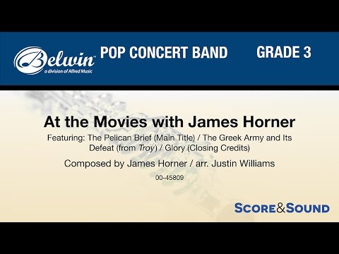 At the Movies with James Horner, arr. Justin Williams – Score & Sound