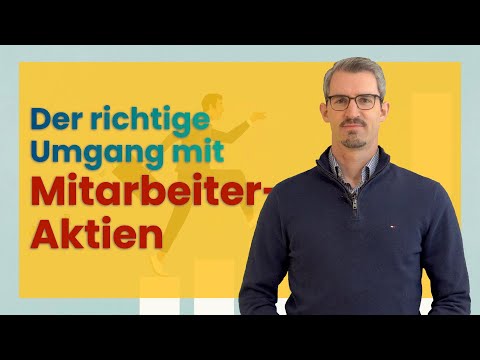 Employee shares: How to handle them correctly and what you need to consider.