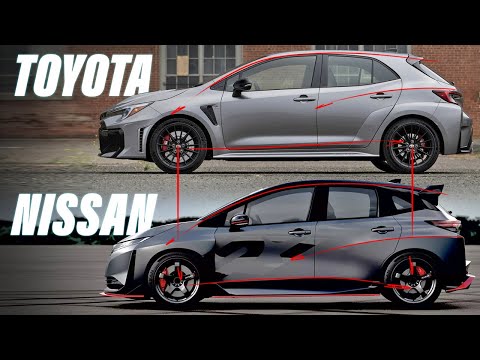 Nissan hat einfach den GR Corolla kopiert.