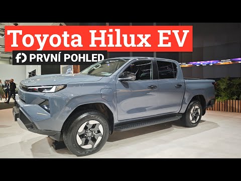 Legendární Toyota Hilux konečně jako elektromobil