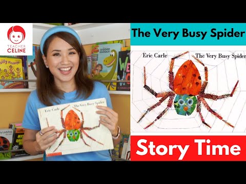 The Very Busy Spider | Storytelling for Kids | Farm Animals | 故事书 | 구연동화