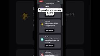 Get all the answers to your Edpuzzles! #schoolcheats #hack #hacks #school #schoolhacks #edpuzzle