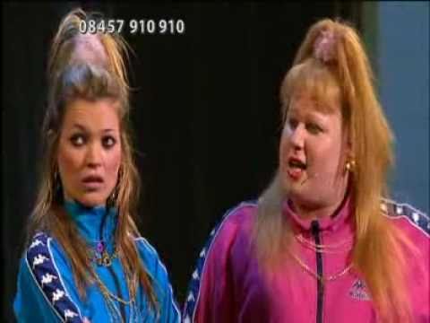 Kate Moss at littel Britain Video